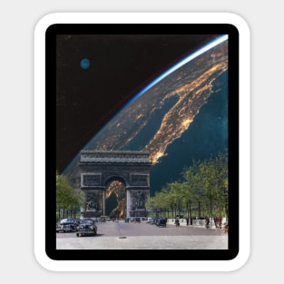 ARC DE TRIOMPHE. Sticker